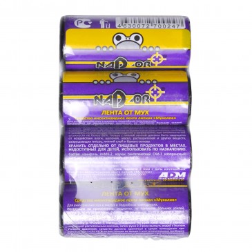 Лента от мух и насекомых 4шт. в упаковке Nadzor/60/3